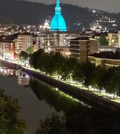 Apartamento Attico Gabri - Con Terrazzo Panoramico Vicino Al Centro Turim